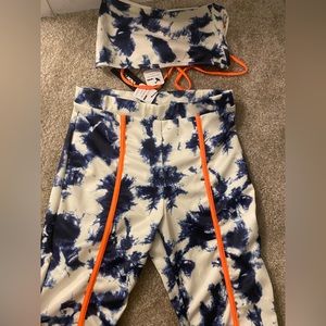 Brand New Biker Short Set